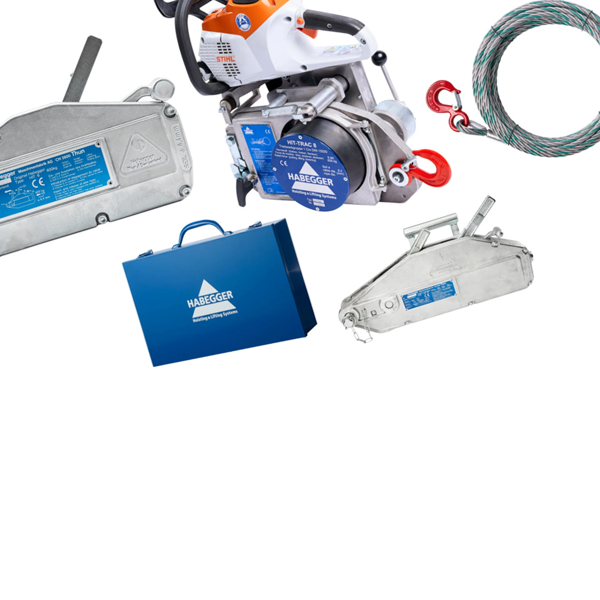 Habegger rope hoists