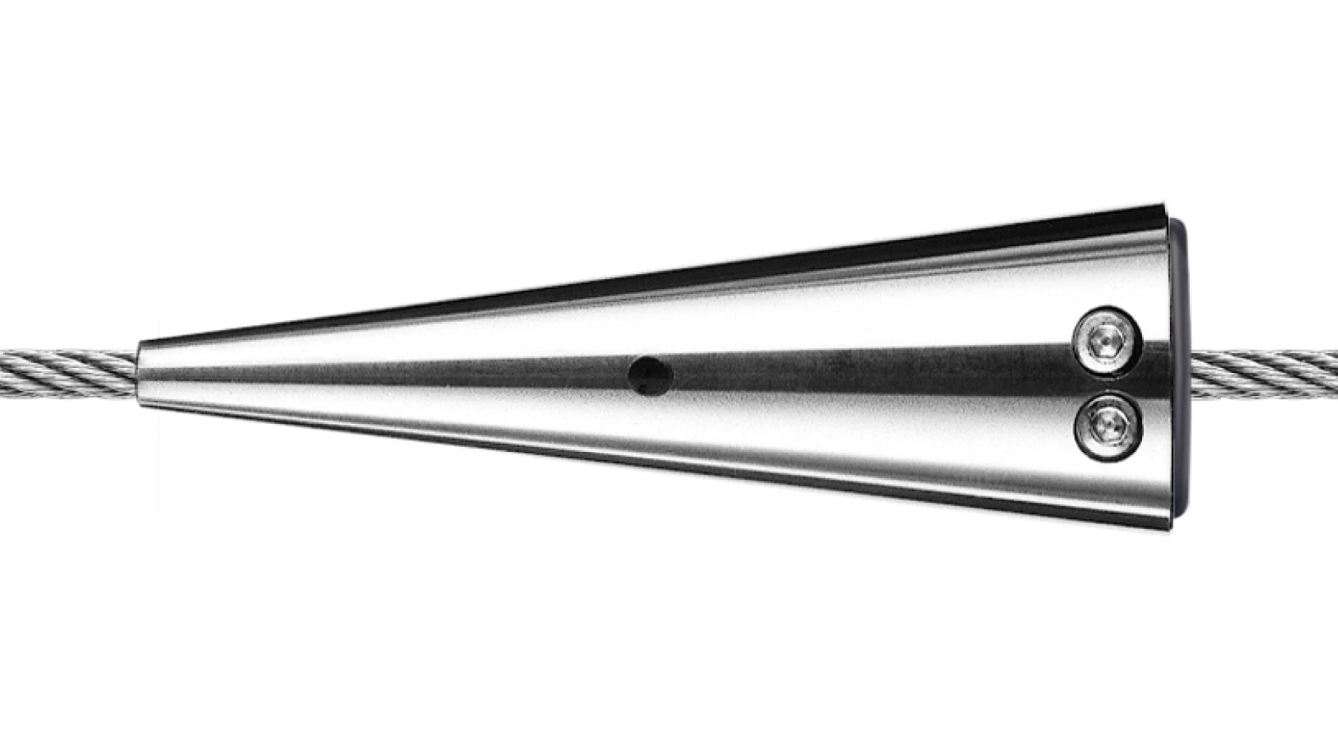 Rope cone screwed Self-assembly