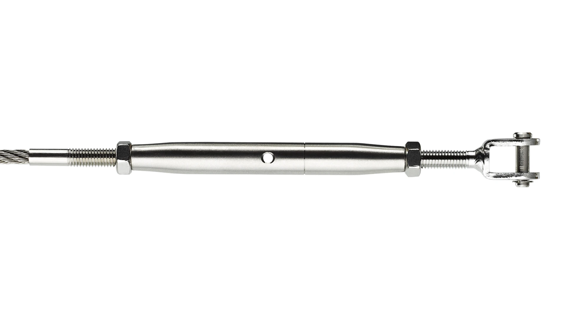 Turnbuckle with clevis Vissline round swaged PHASED-OUT ITEM
