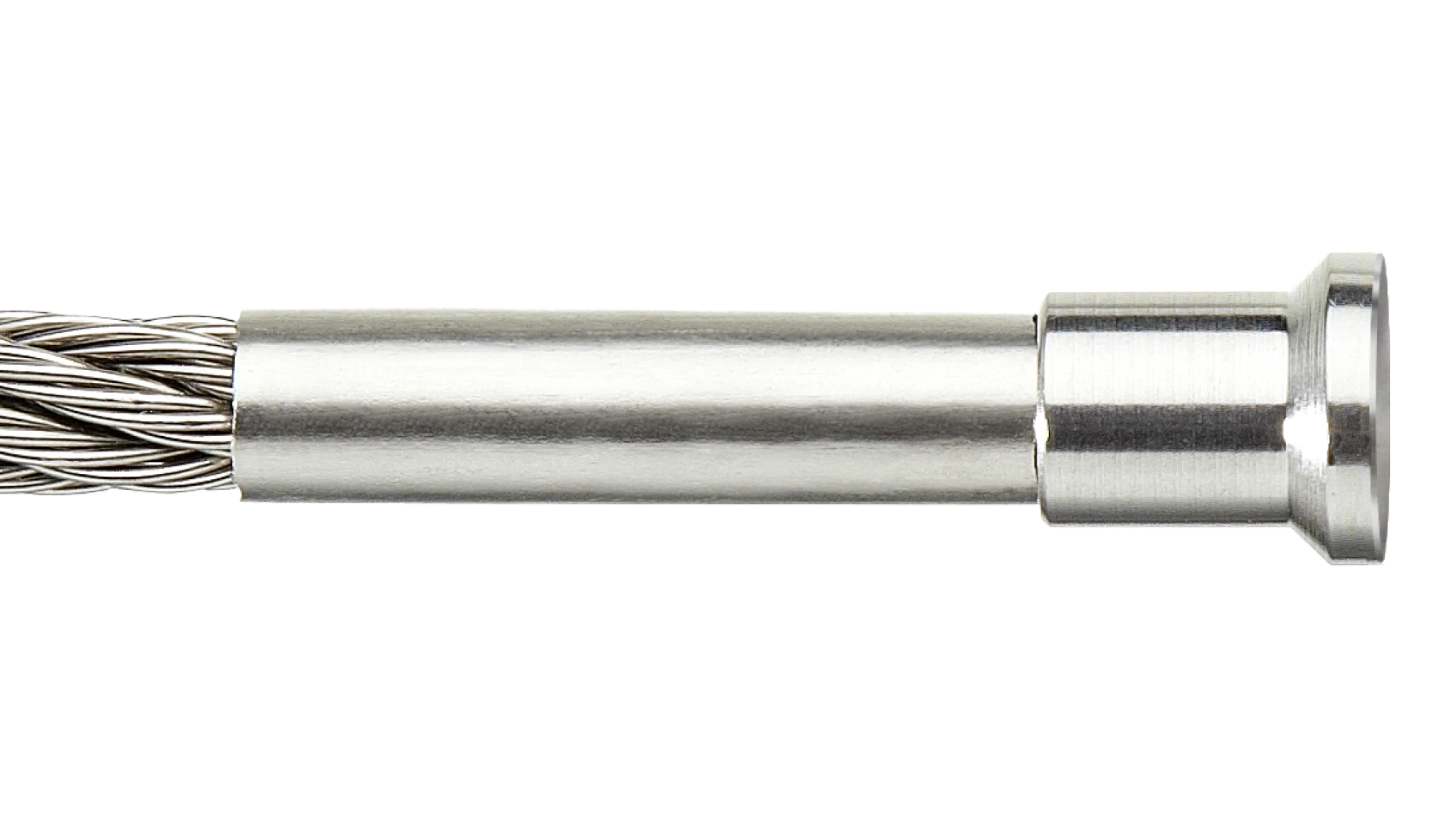 End-stop with countersunk head 90° Univiss round swaged