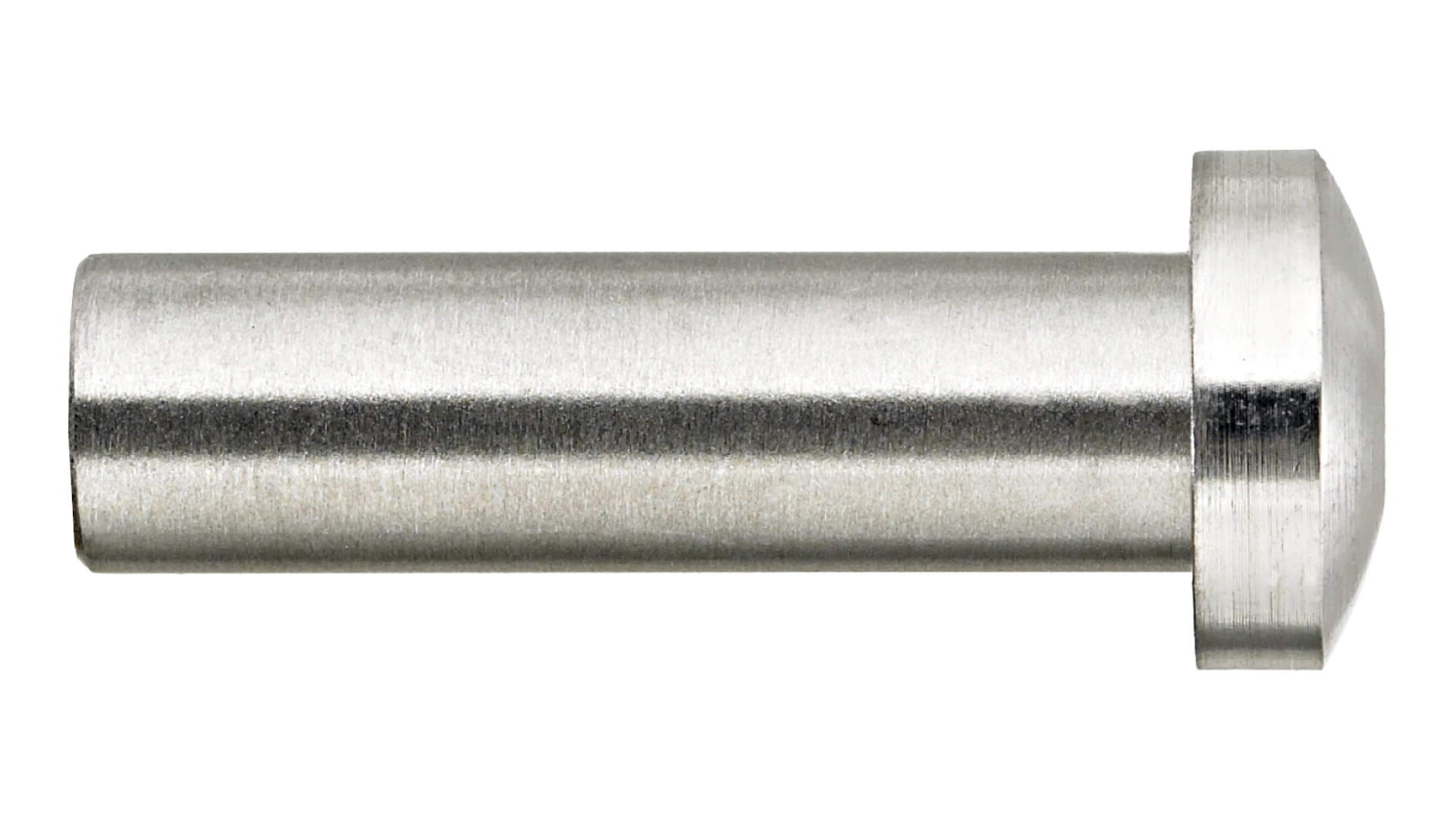 End-stop radius head with internal thread