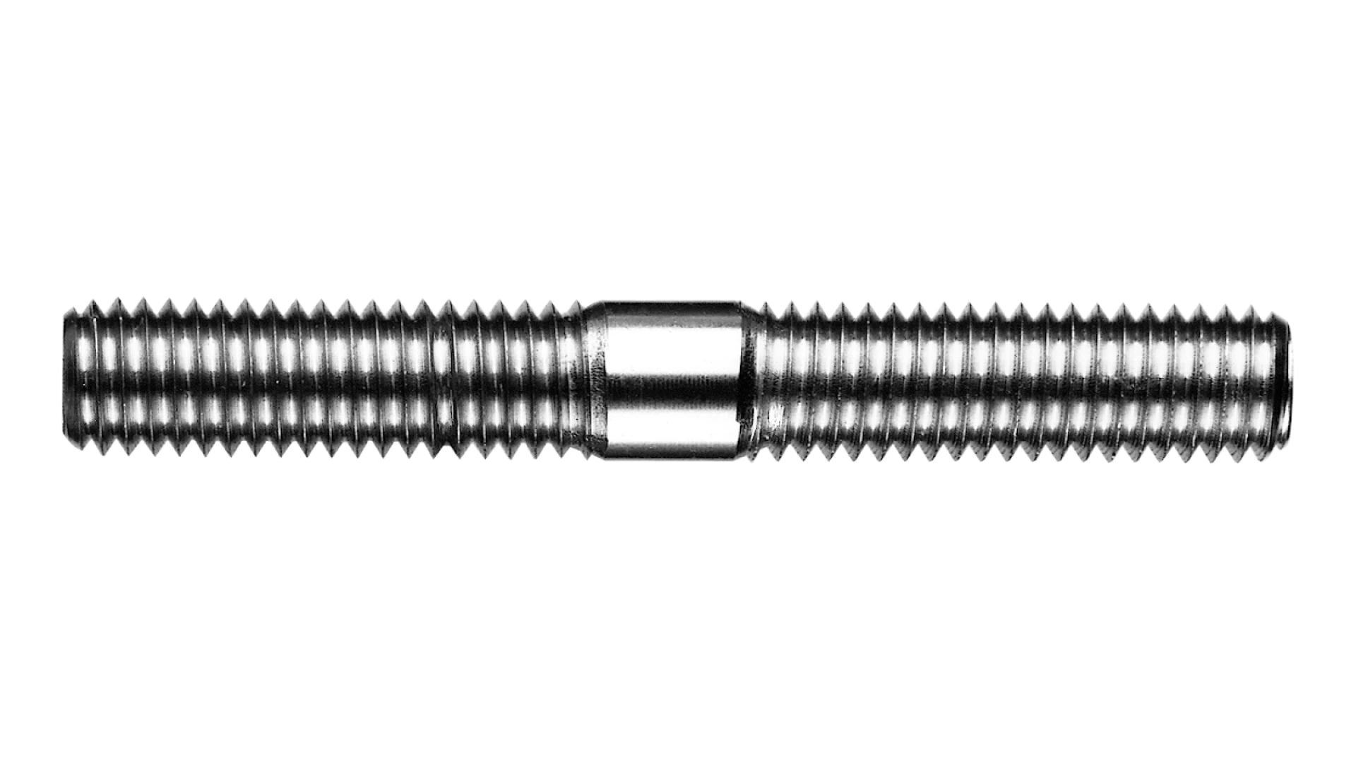 Headless screw dual  thread right and left-handed
