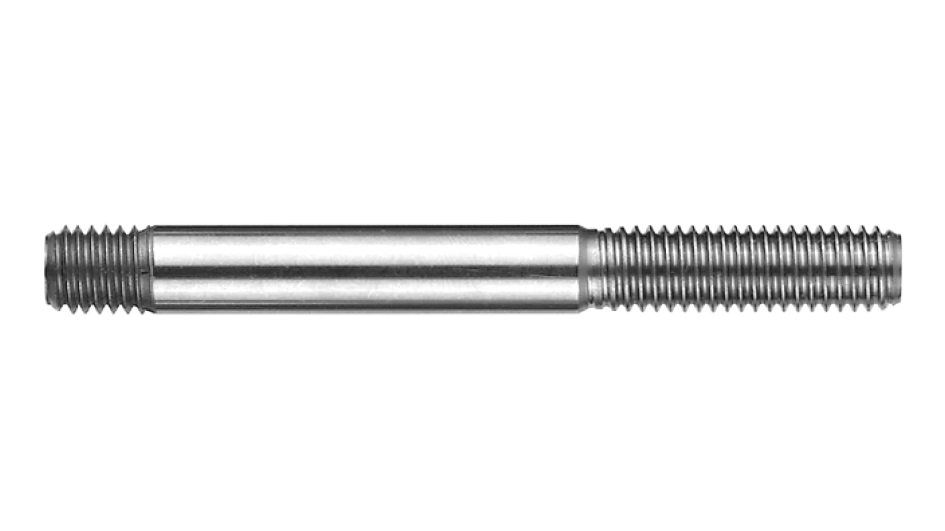 Headless screw with shaft