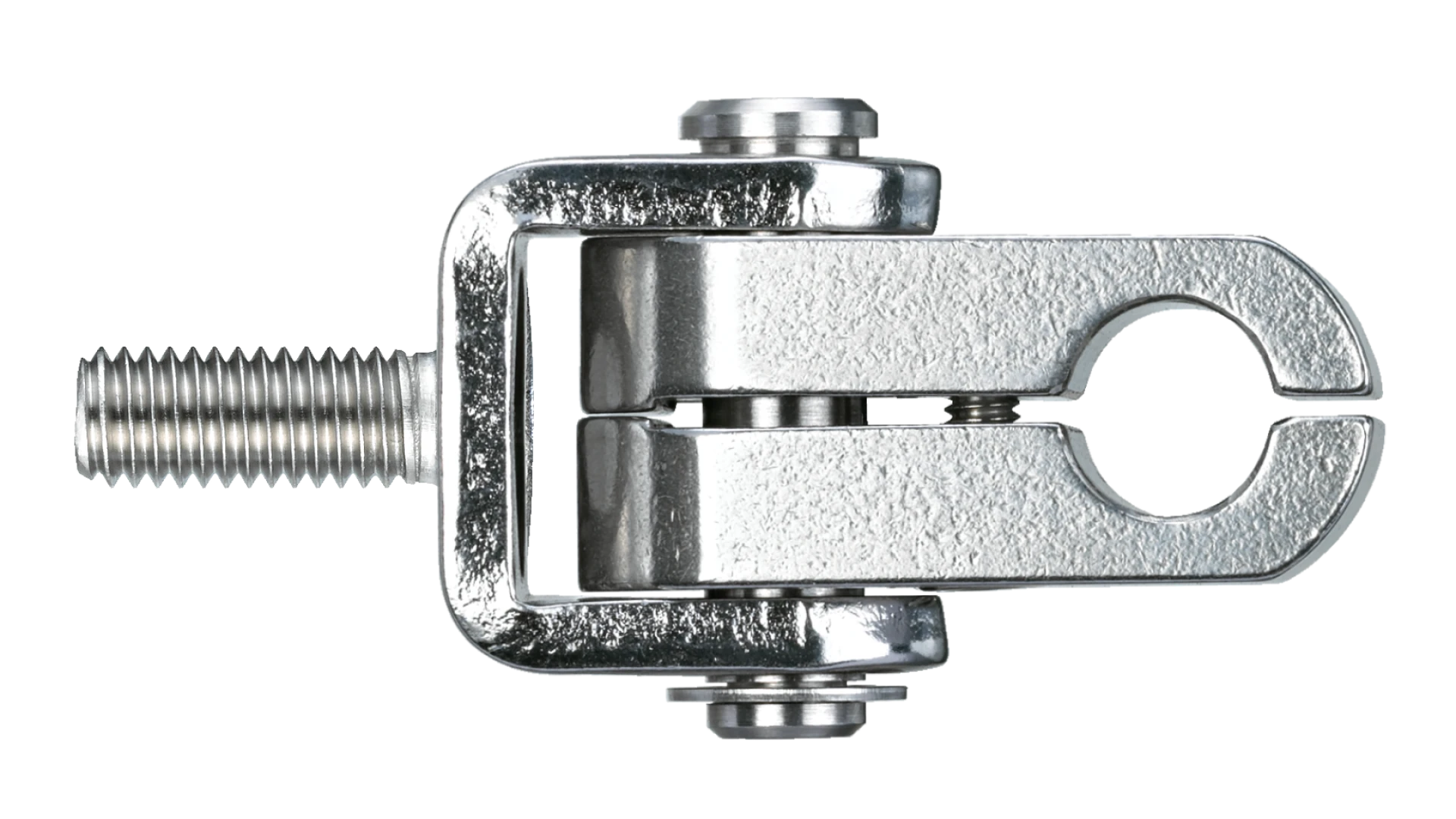 Rod holder flat, with mounting bracket