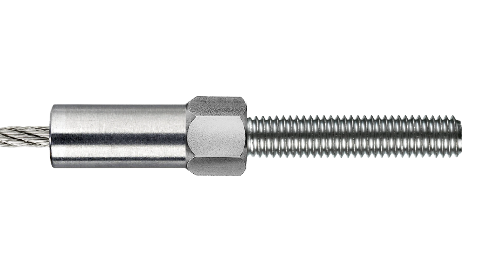 External thread end left-hand LT2 self-assembly