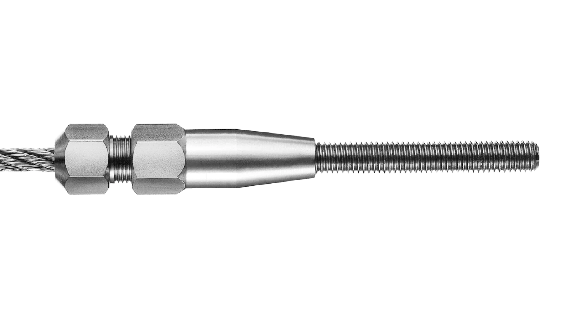 External thread end left-hand LT1 Self-assembly