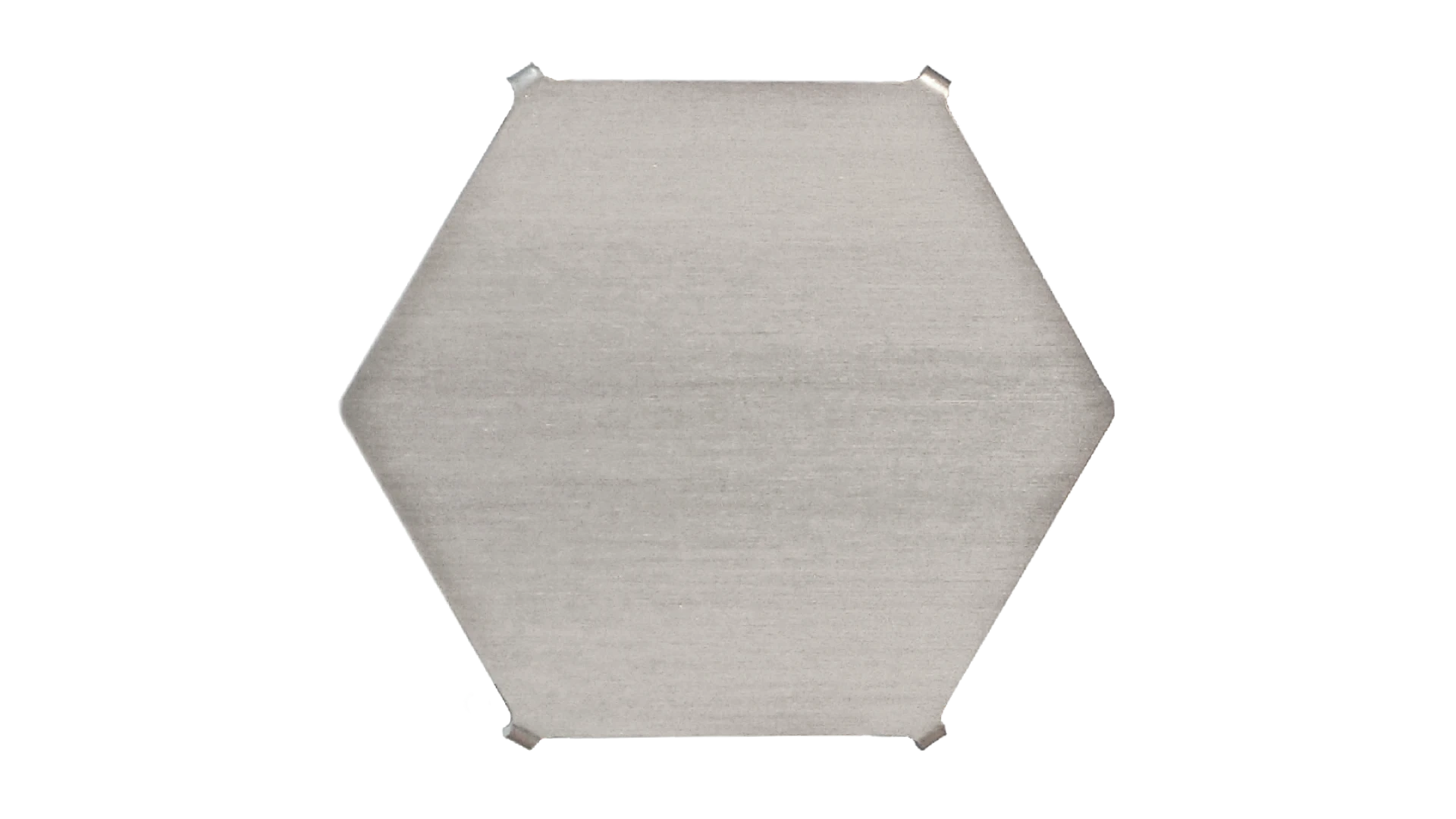 Webnet ID type B-hexagon  ground finish