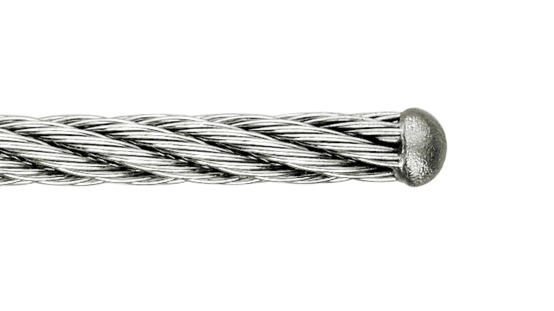 Welded rope end