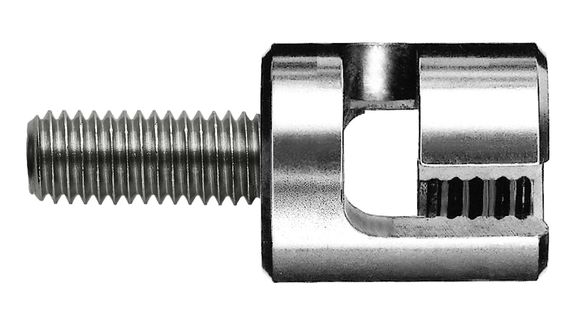 Cross clamp adjustable GreenGuide  with threaded adapter