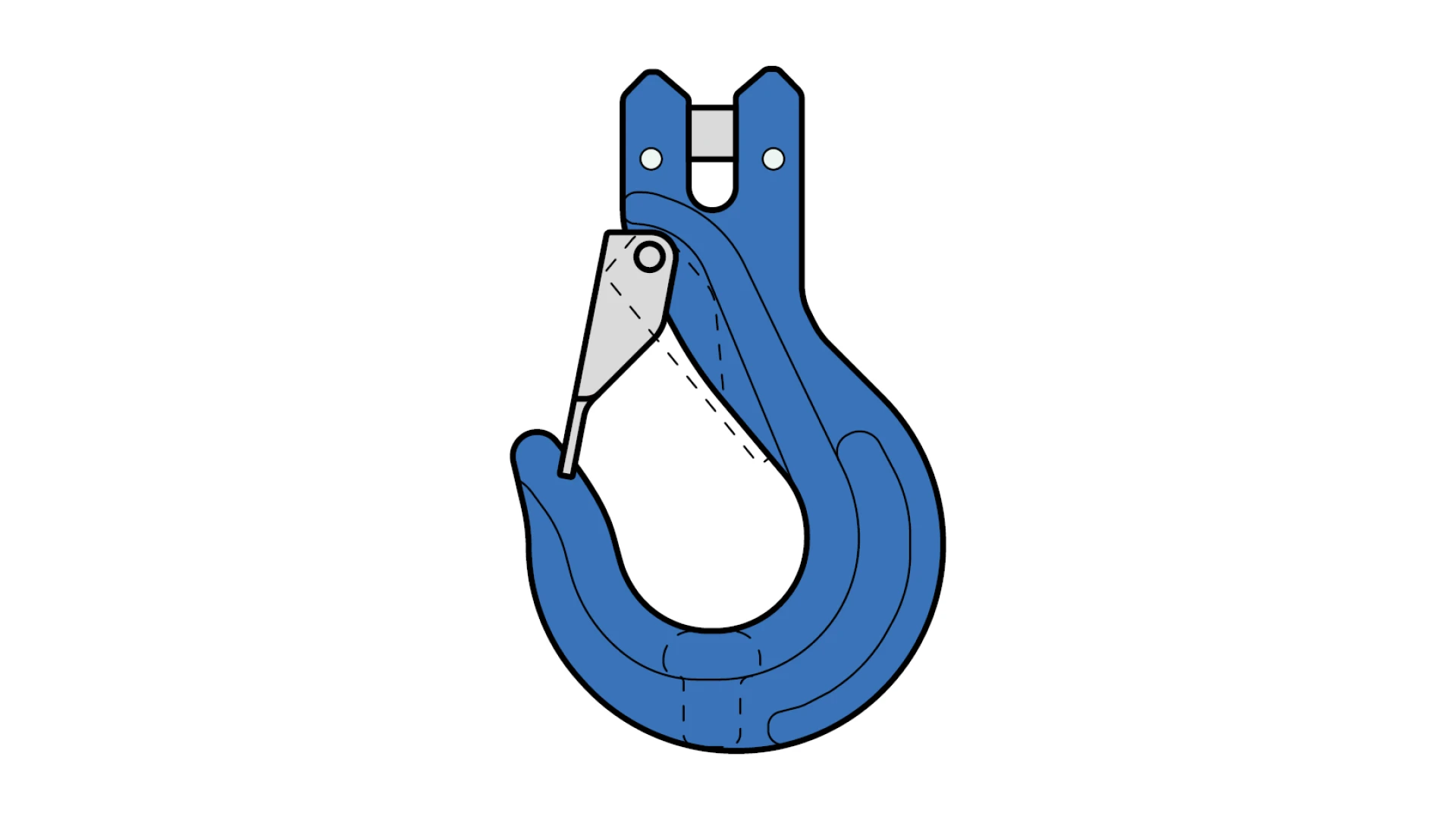 Clevis sling hook   GK 10
