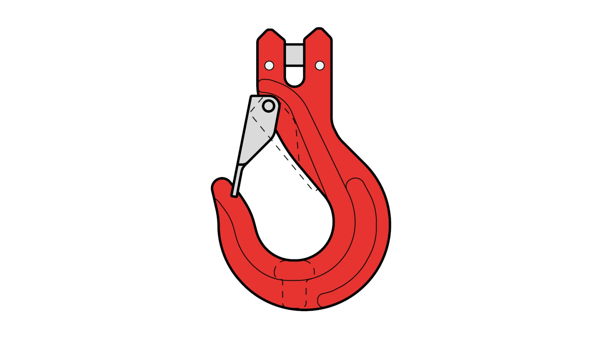 Clevis sling hook   GK 8
