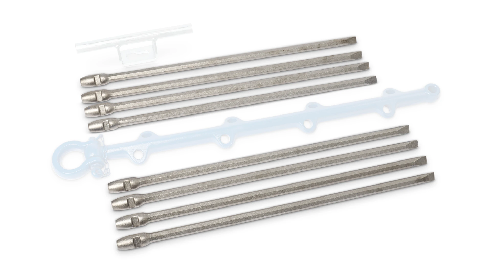Rod for field anchor