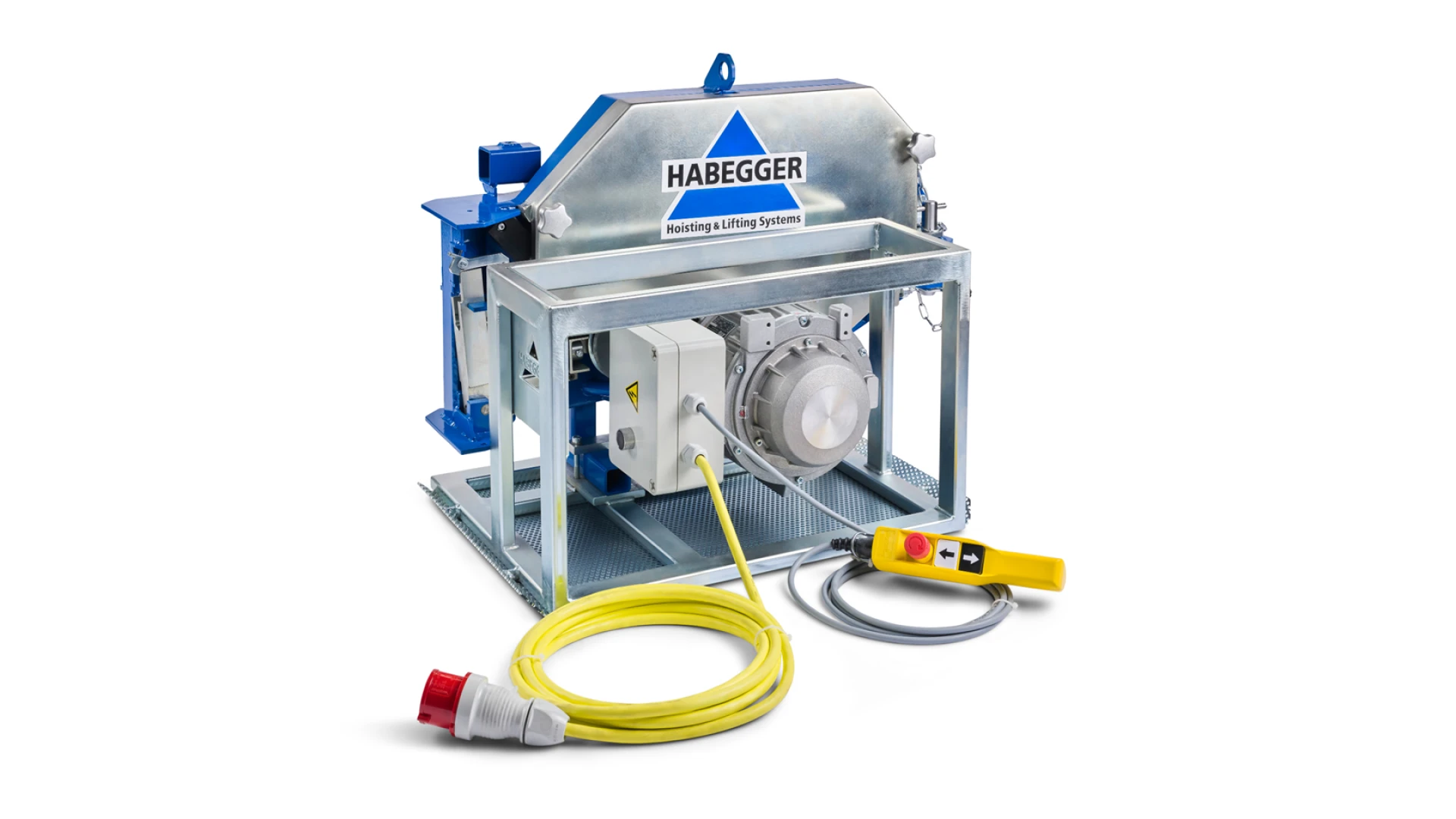 Habegger HIT-TRAC 32E electric motorized rope hoist