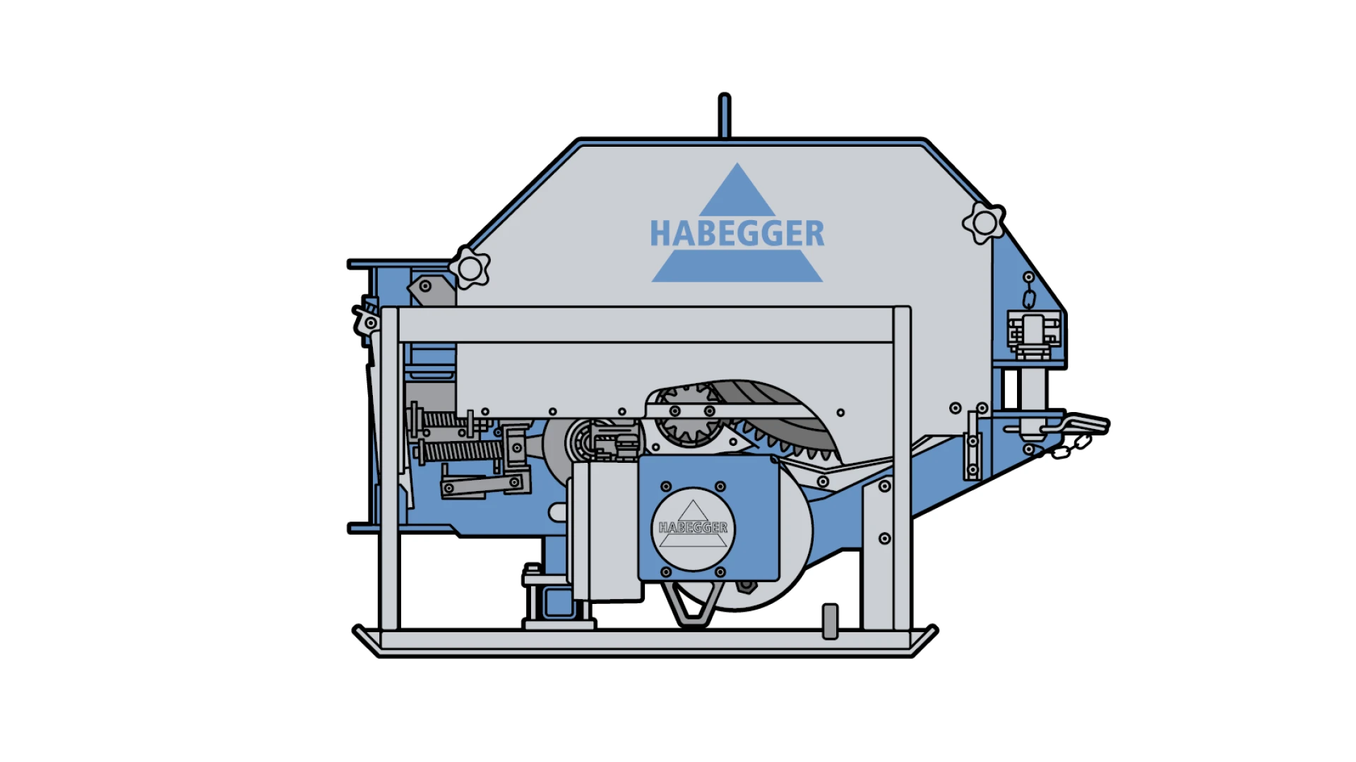 Habegger HIT-TRAC 32E neo electric motorized rope hoist