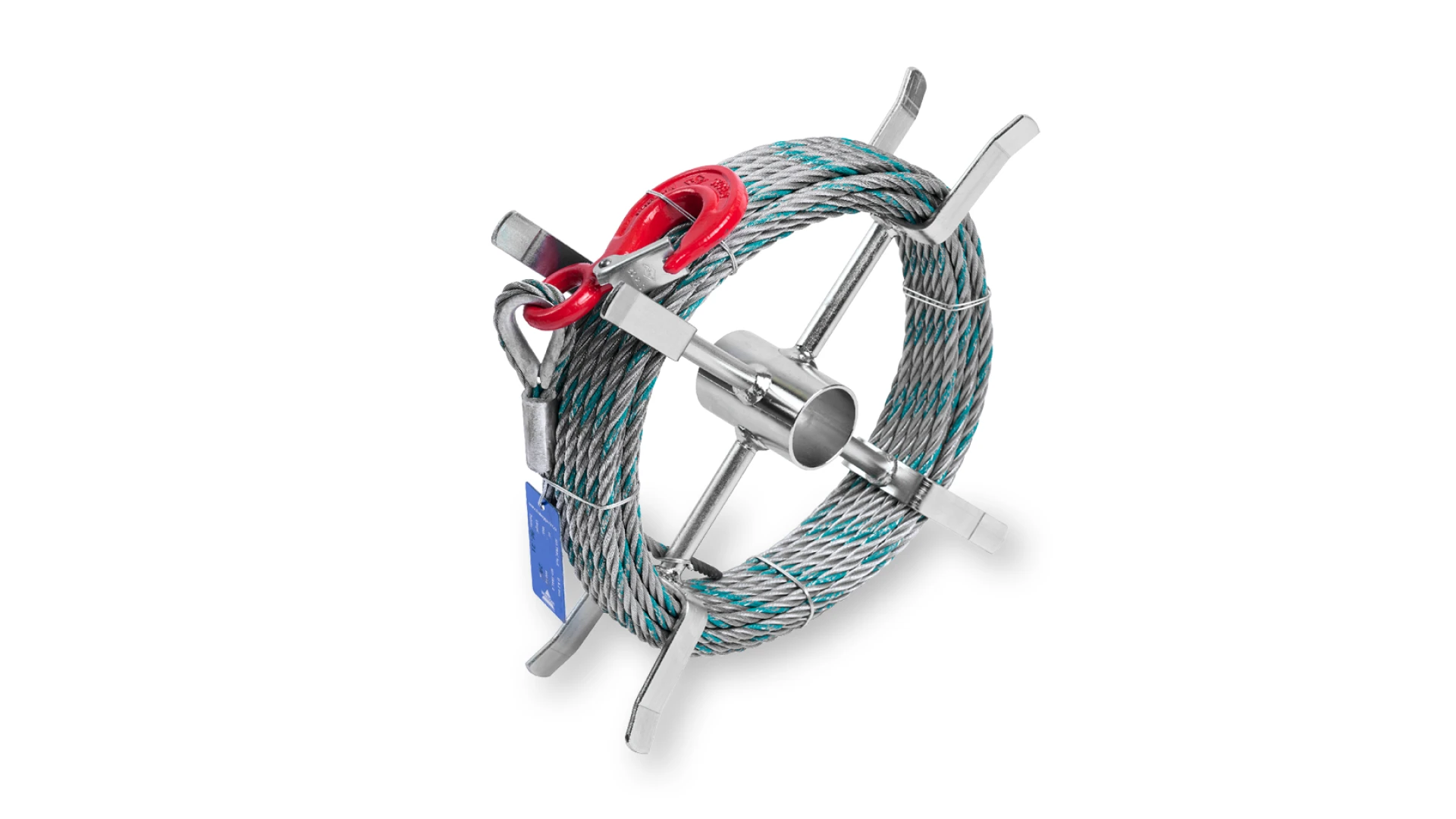 Hoist rope Habegger swaged for HIT-TRAC 16