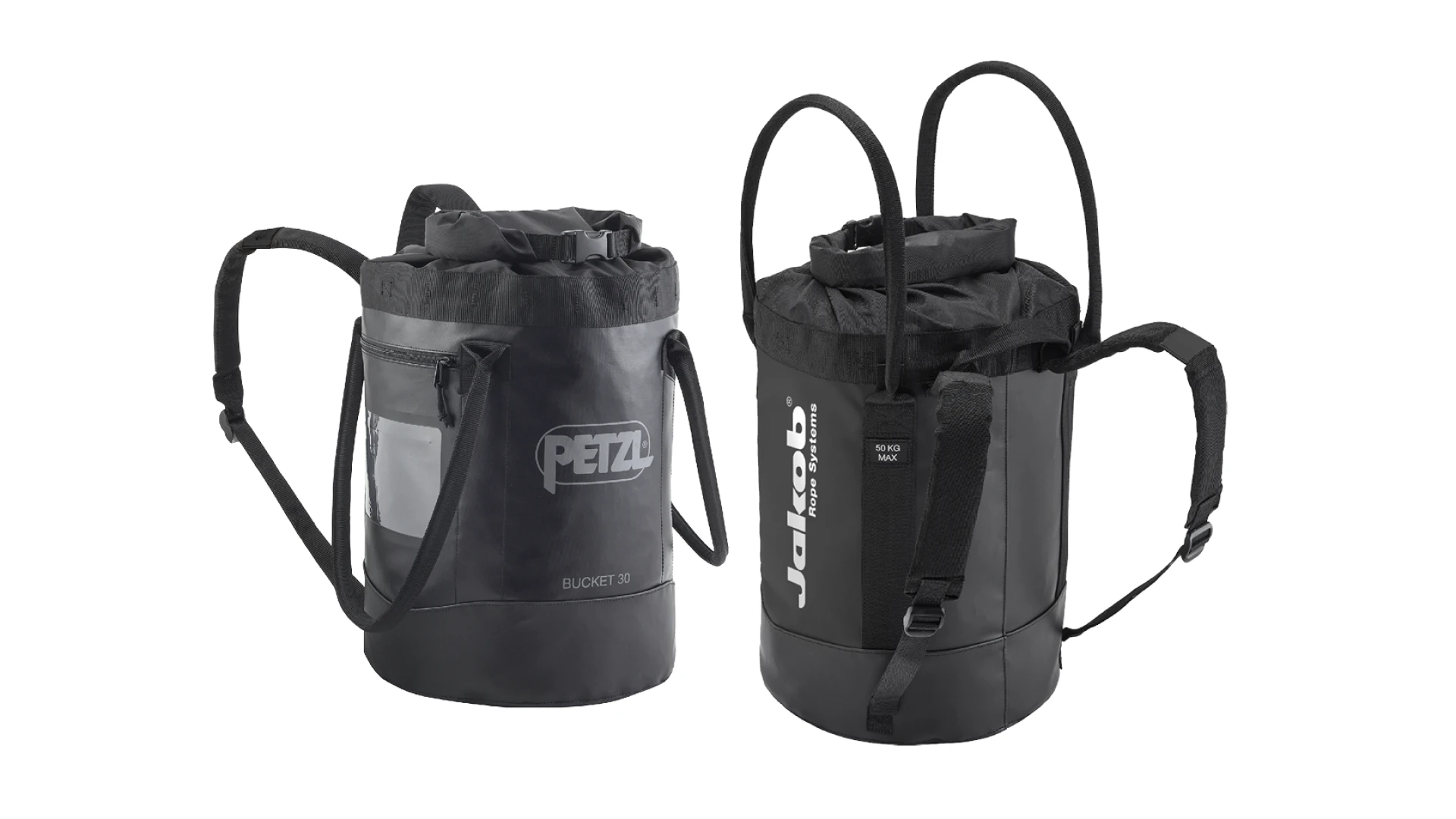 Stable rope bag type Bucket, Petzl  with Jakob Logo