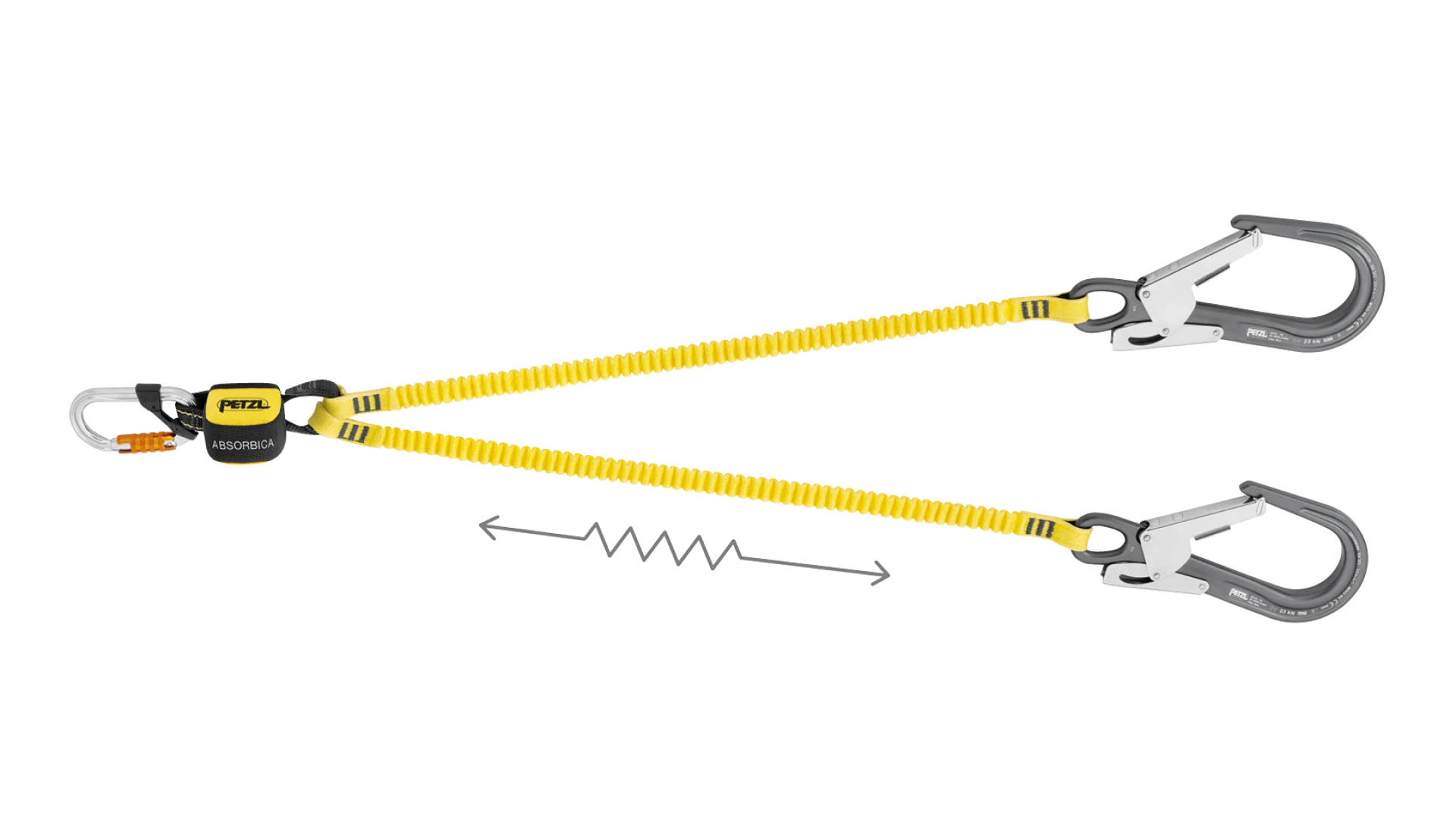 Anti-fall protection type Absorbica-Y MGO, Petzl  Length 1.8 m