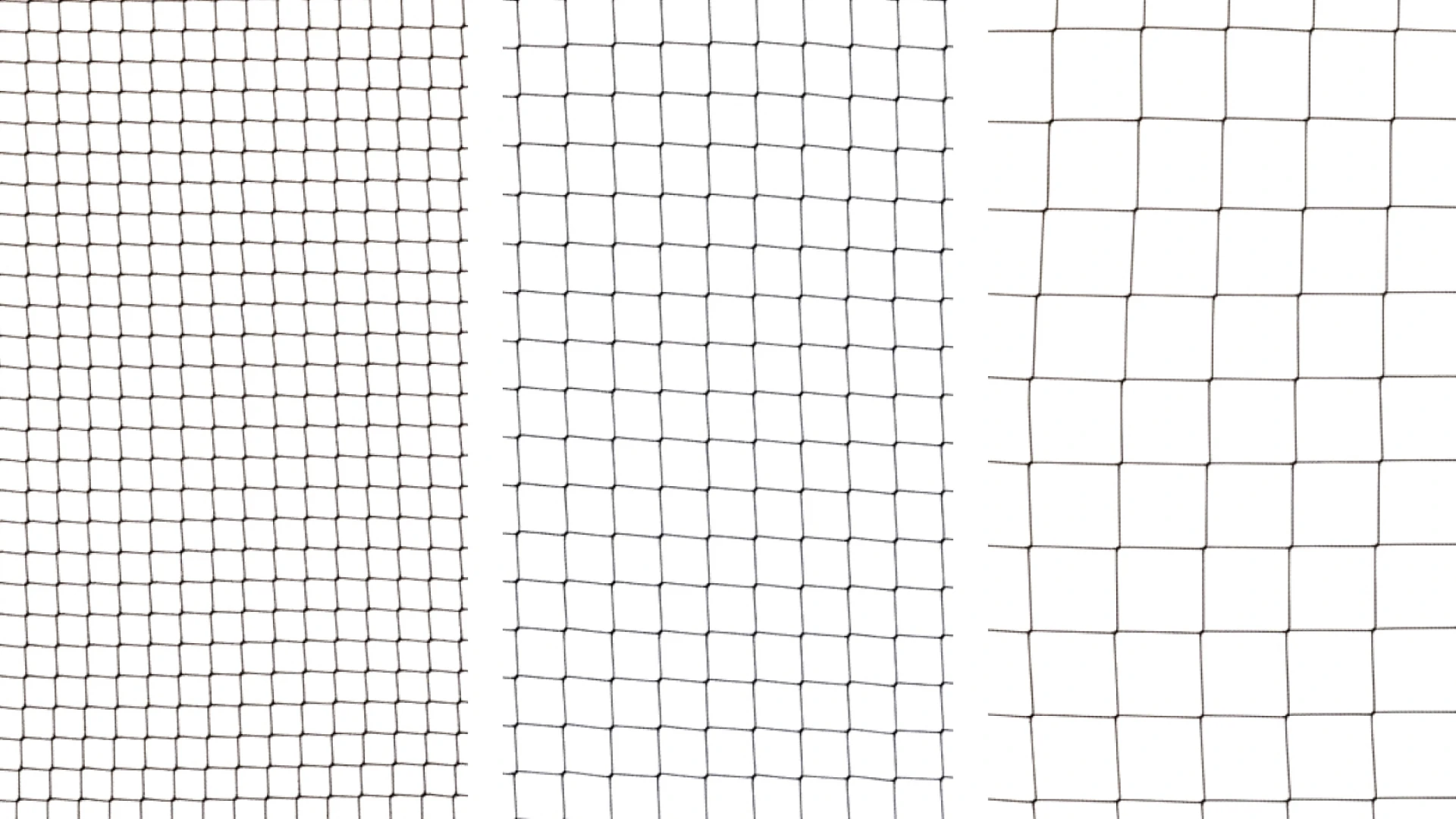 Safety and fall stop net   Ø 1 mm, made of polypropylene