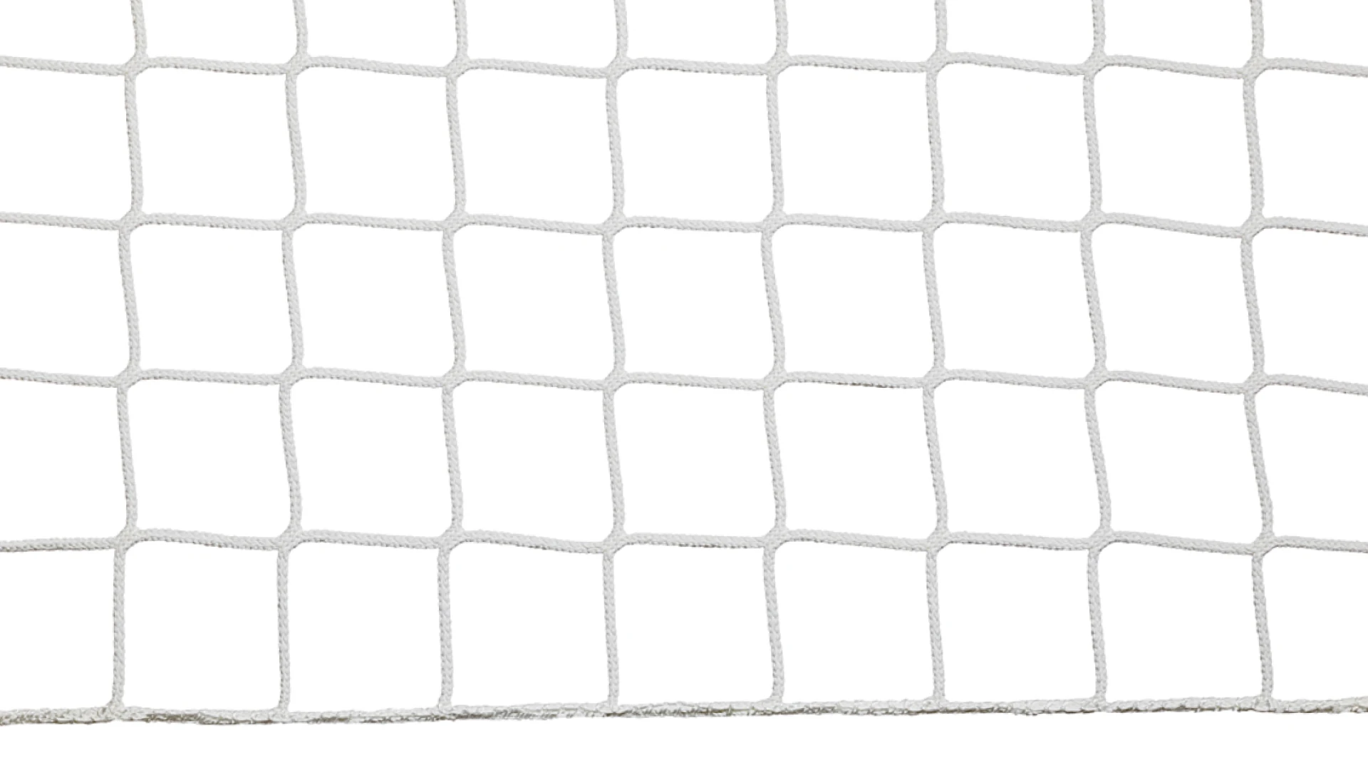 Safety and fall stop net with a reinforced selvedge  Ø 6 mm, made of polypropylene