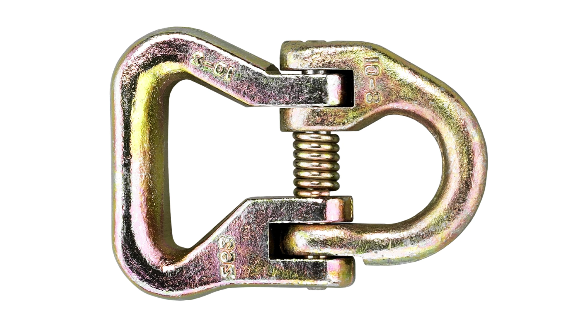 Coupling link for system web sling assembly