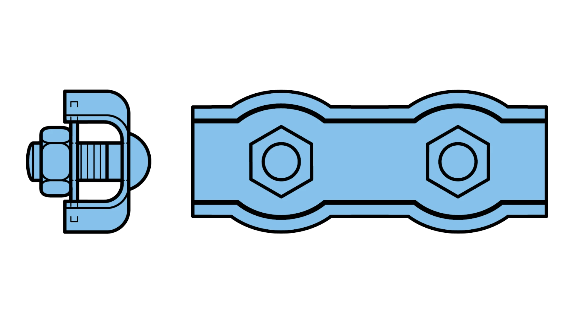 Duplex clip