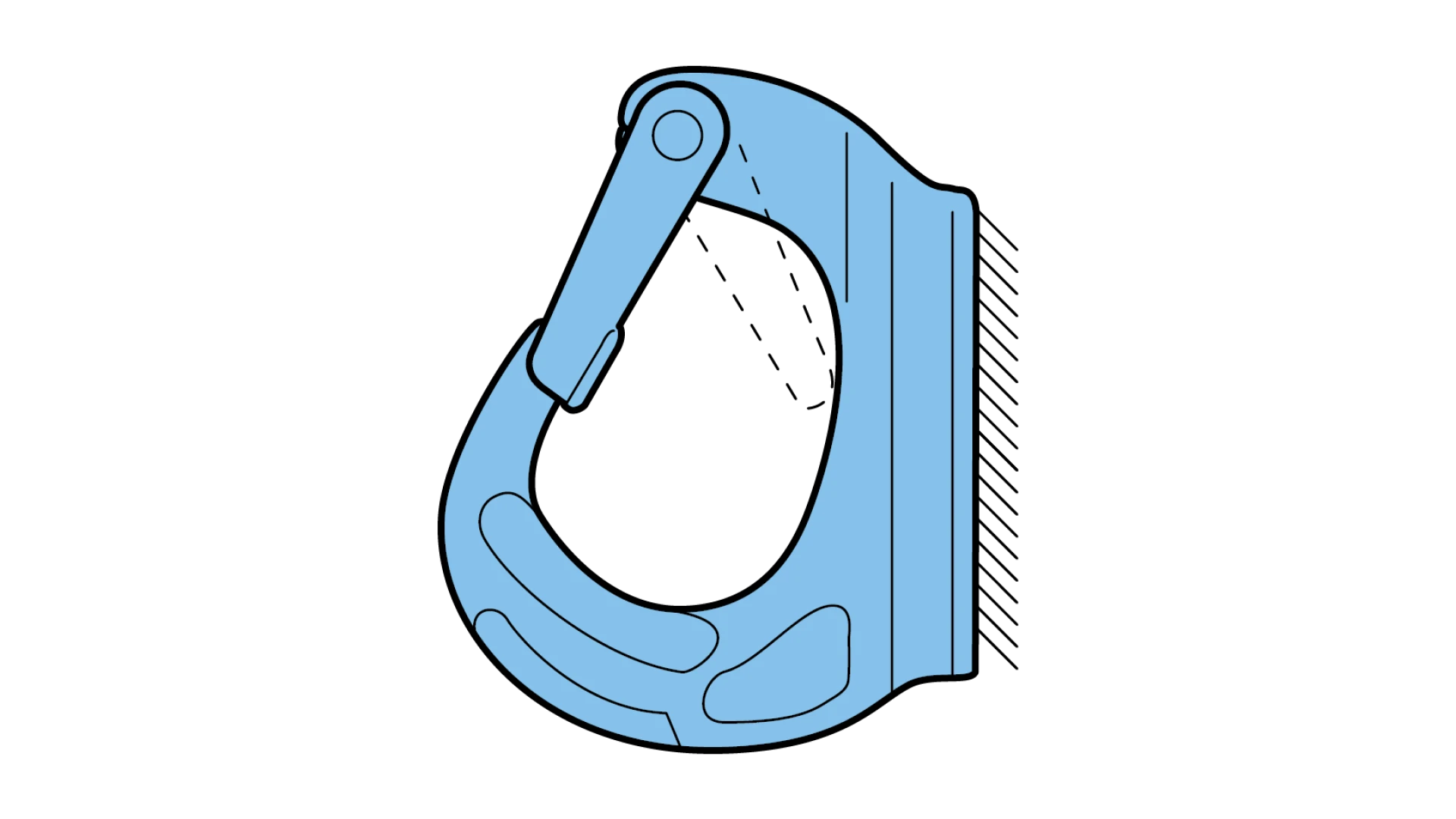 Weld-on hook type TBA