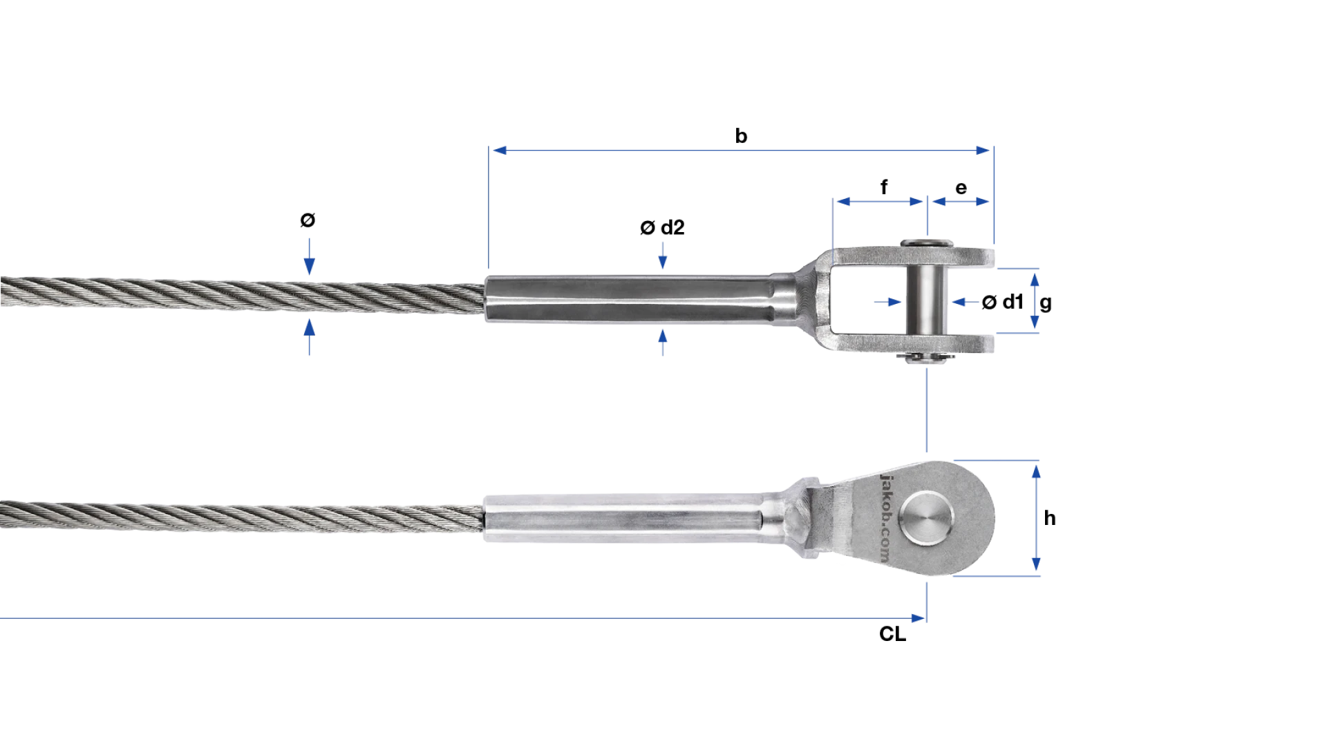 Clevis Classic  swaged