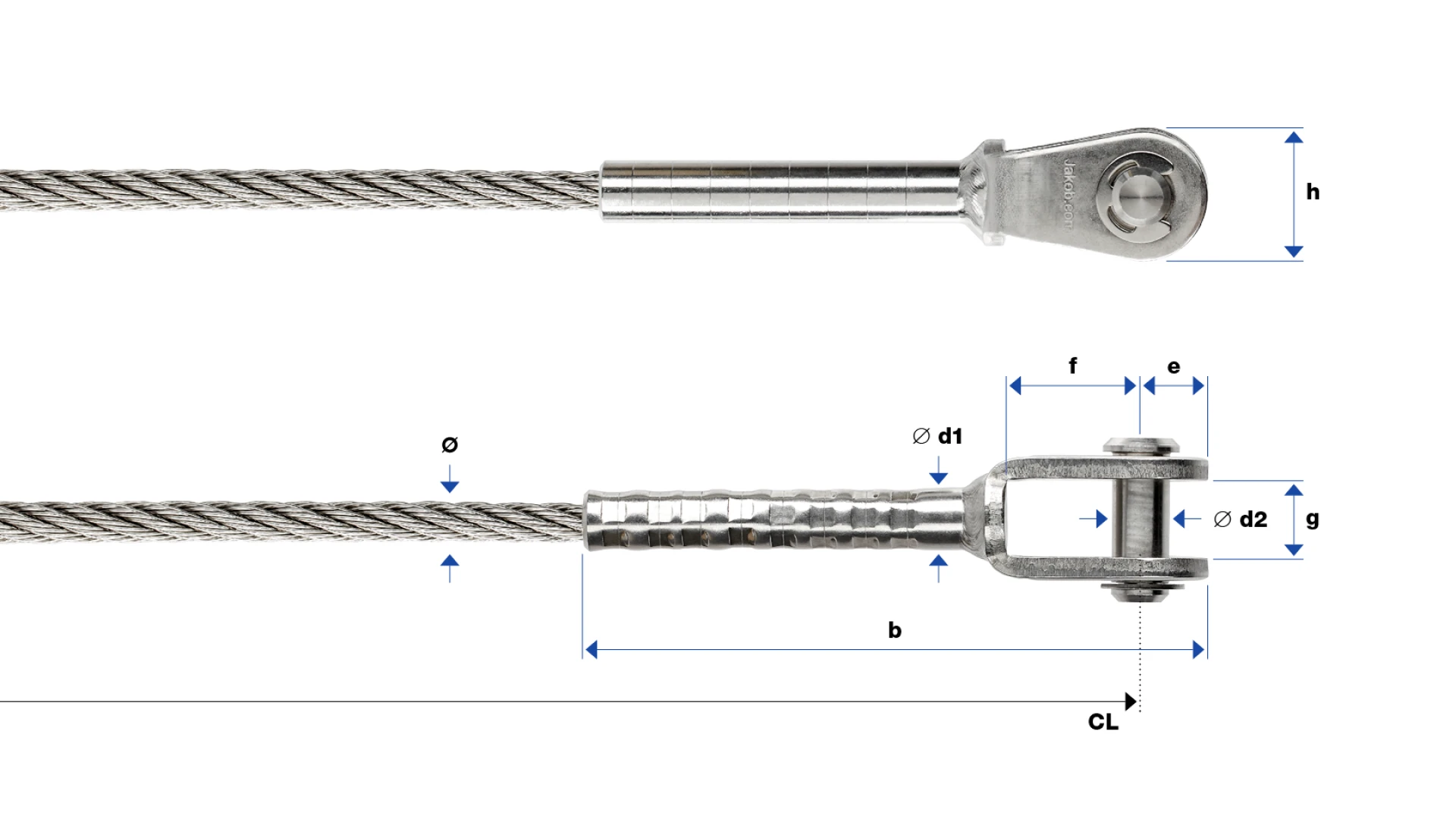 Clevis SA self-assembly PHASED-OUT ITEM
