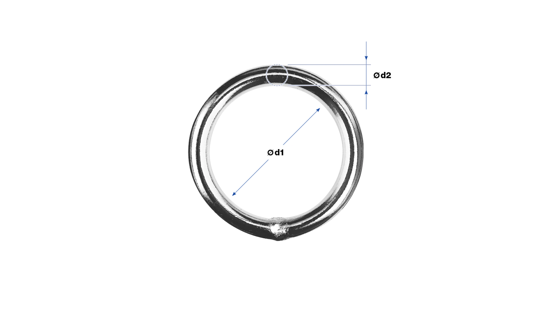 Ring welded  Stainless steel