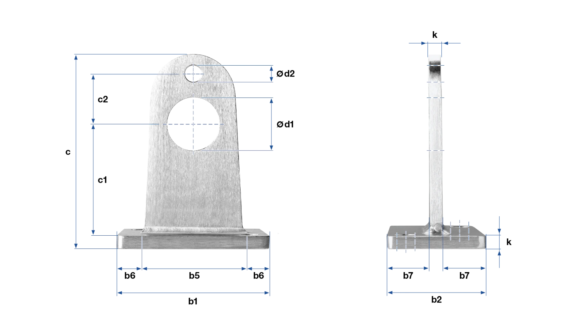 Tube bracket type 1 small