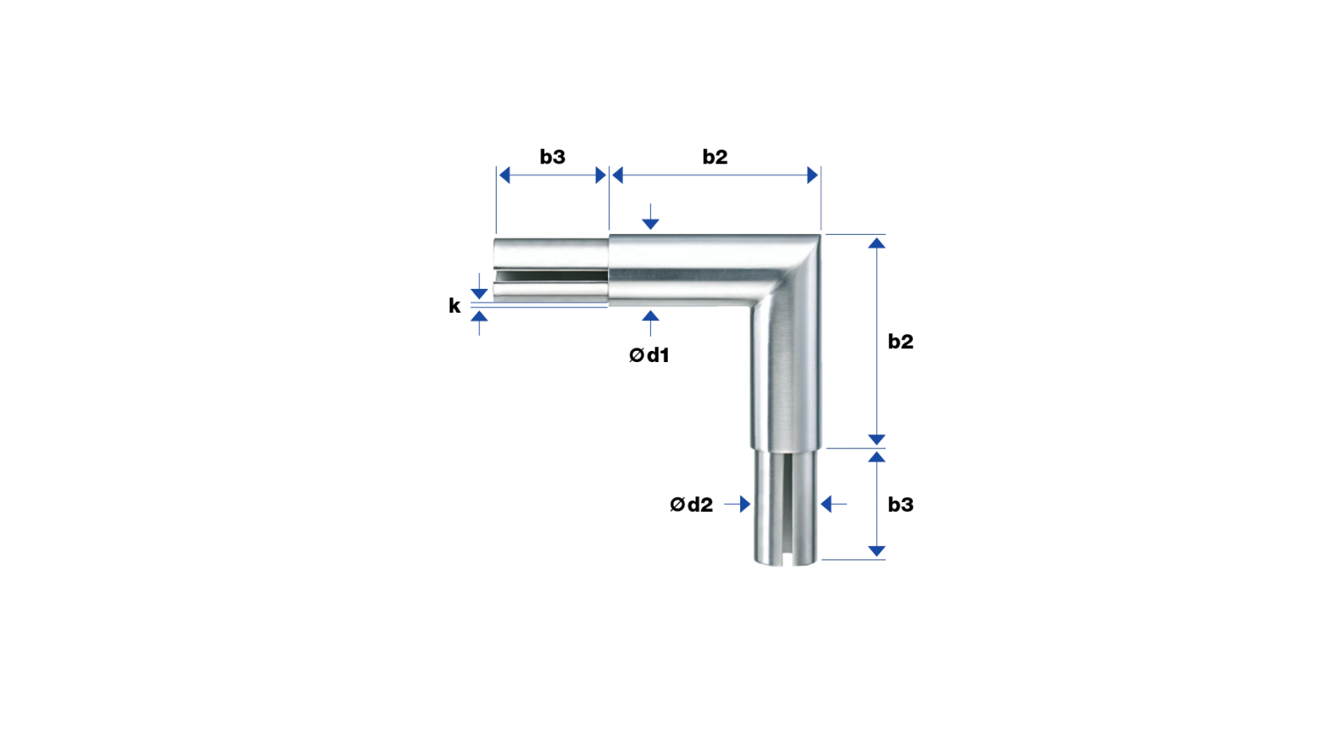 Tube elbow 90°