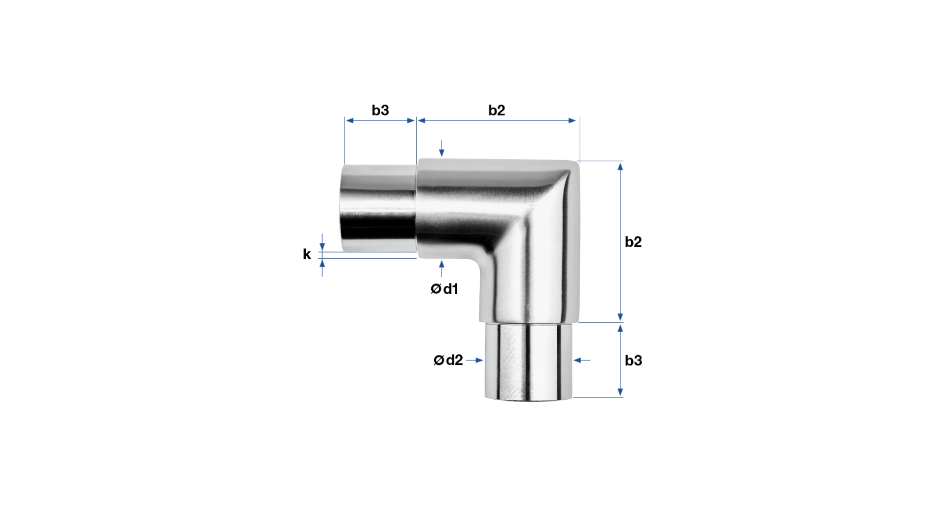 Tube elbow 90°