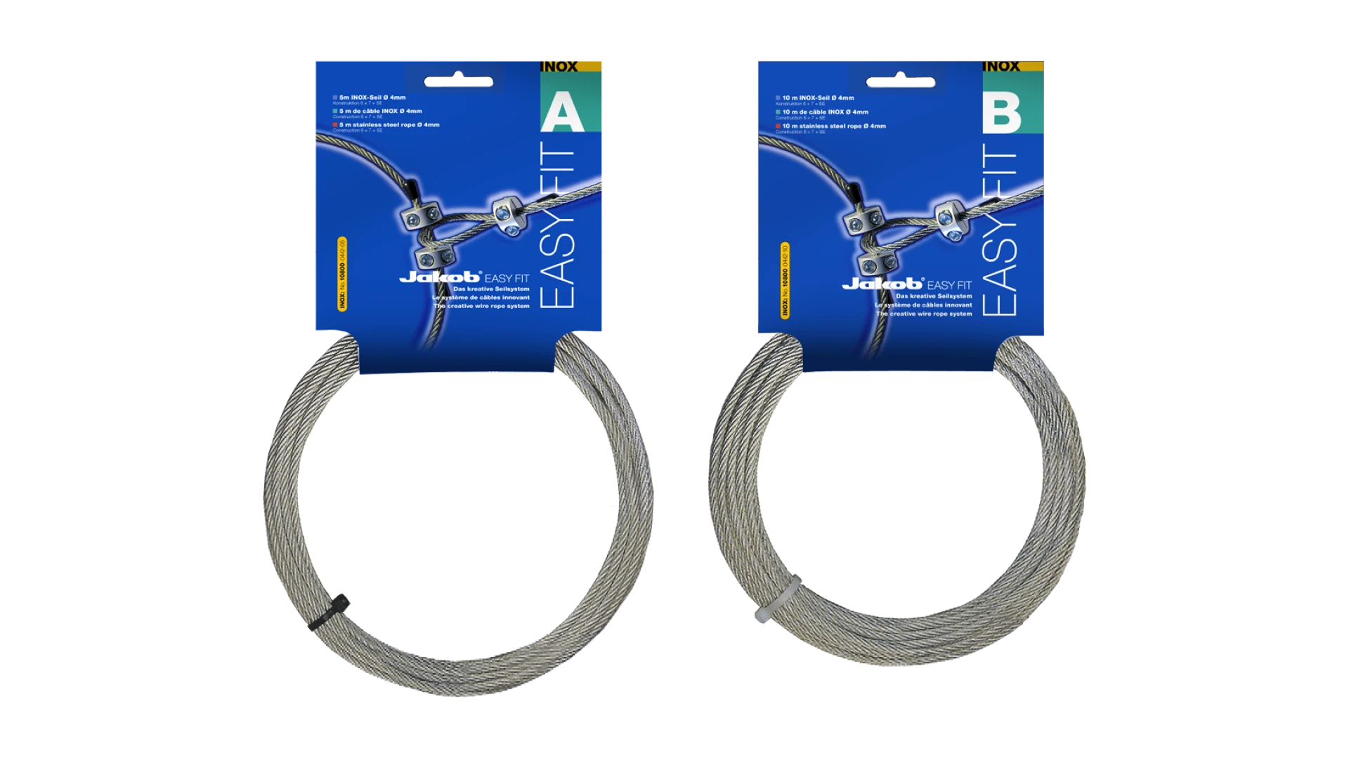 Circular wire strand rope Easy Fit
