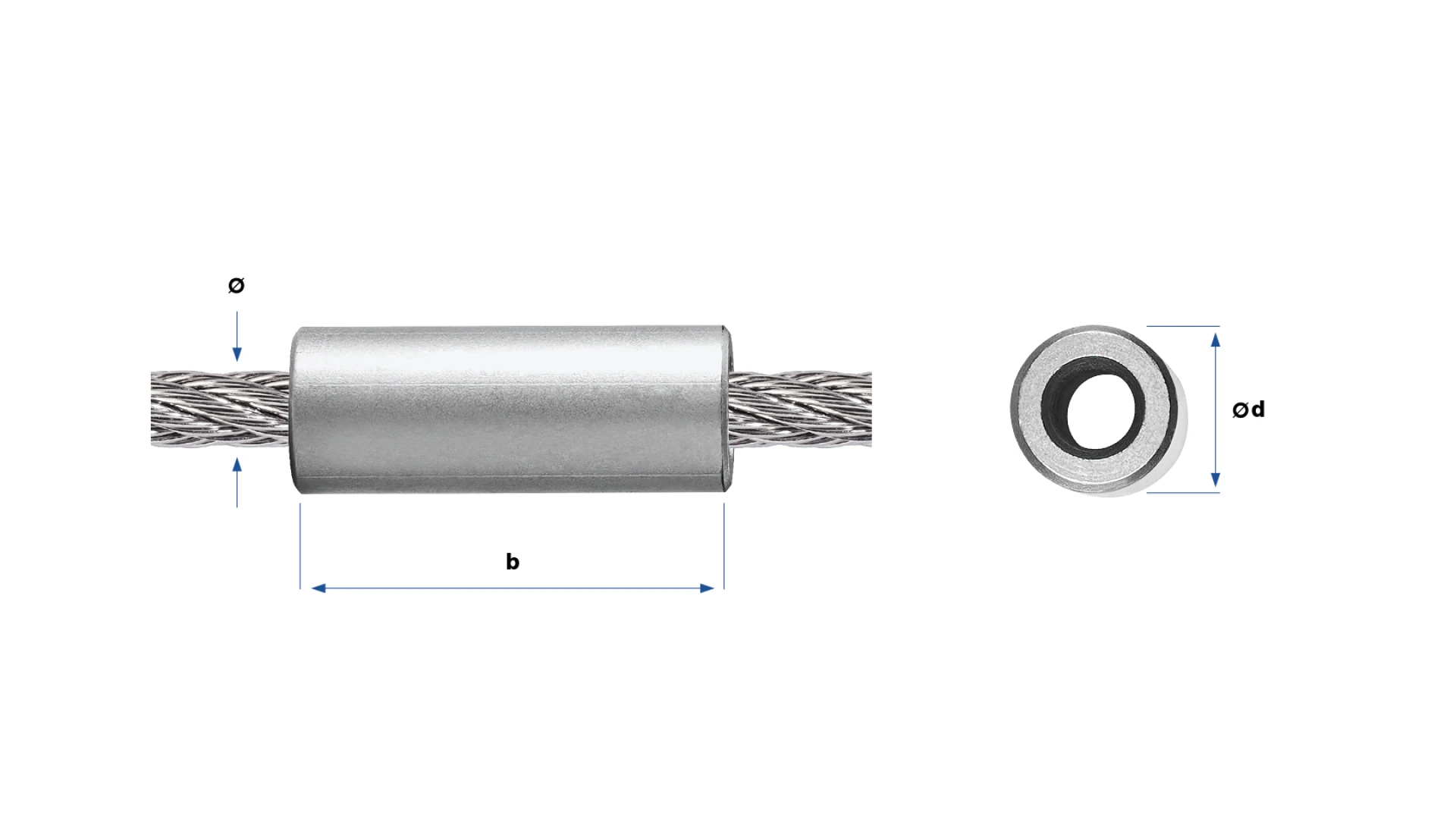 Connecting sleeve Webnet