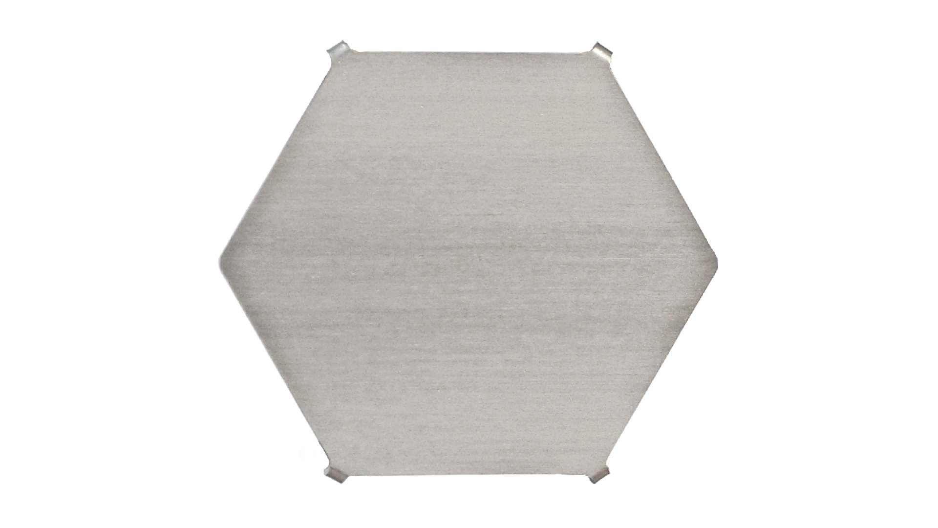 Webnet ID type B-hexagon  ground finish