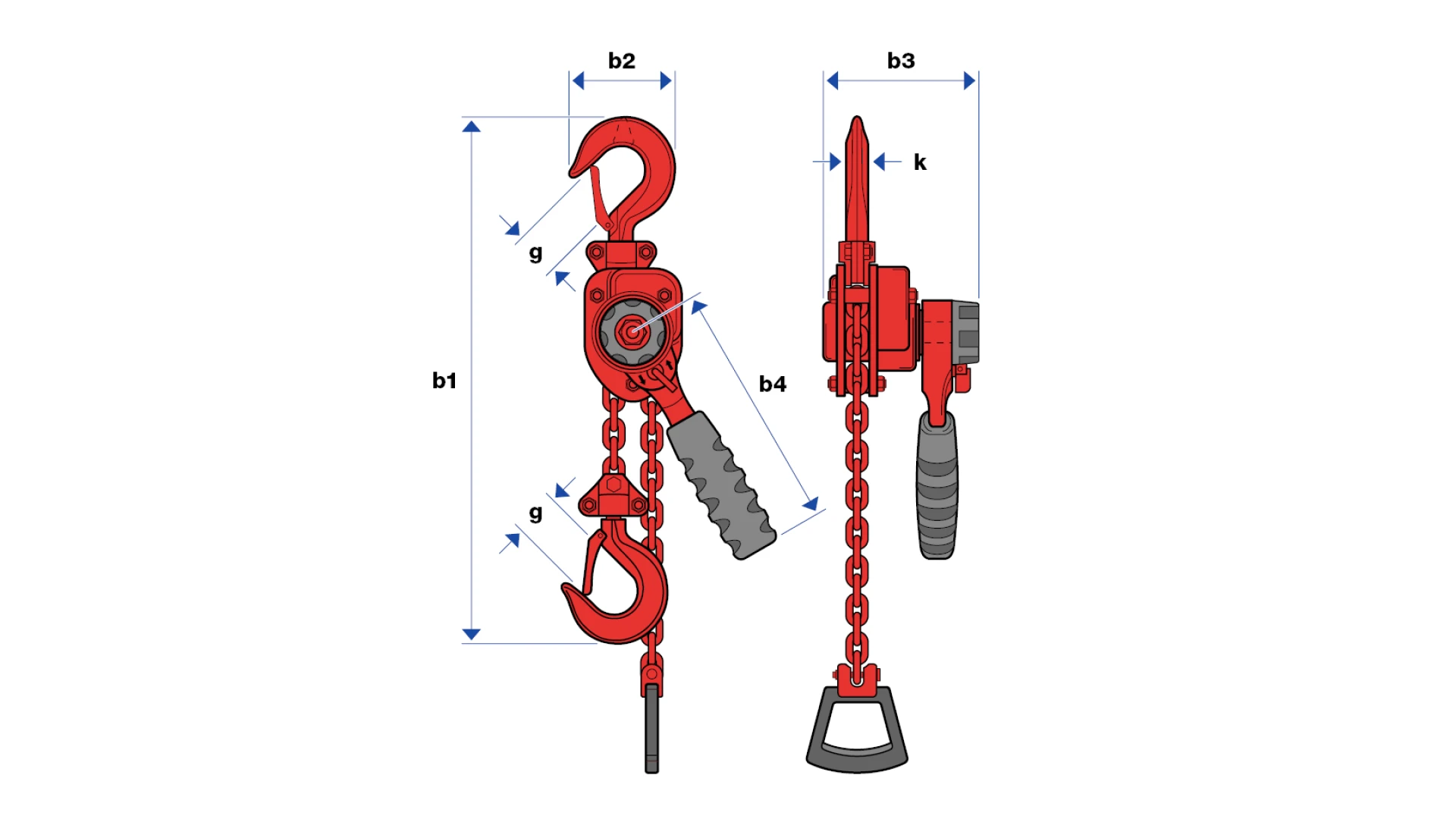 Chain hoist type 250