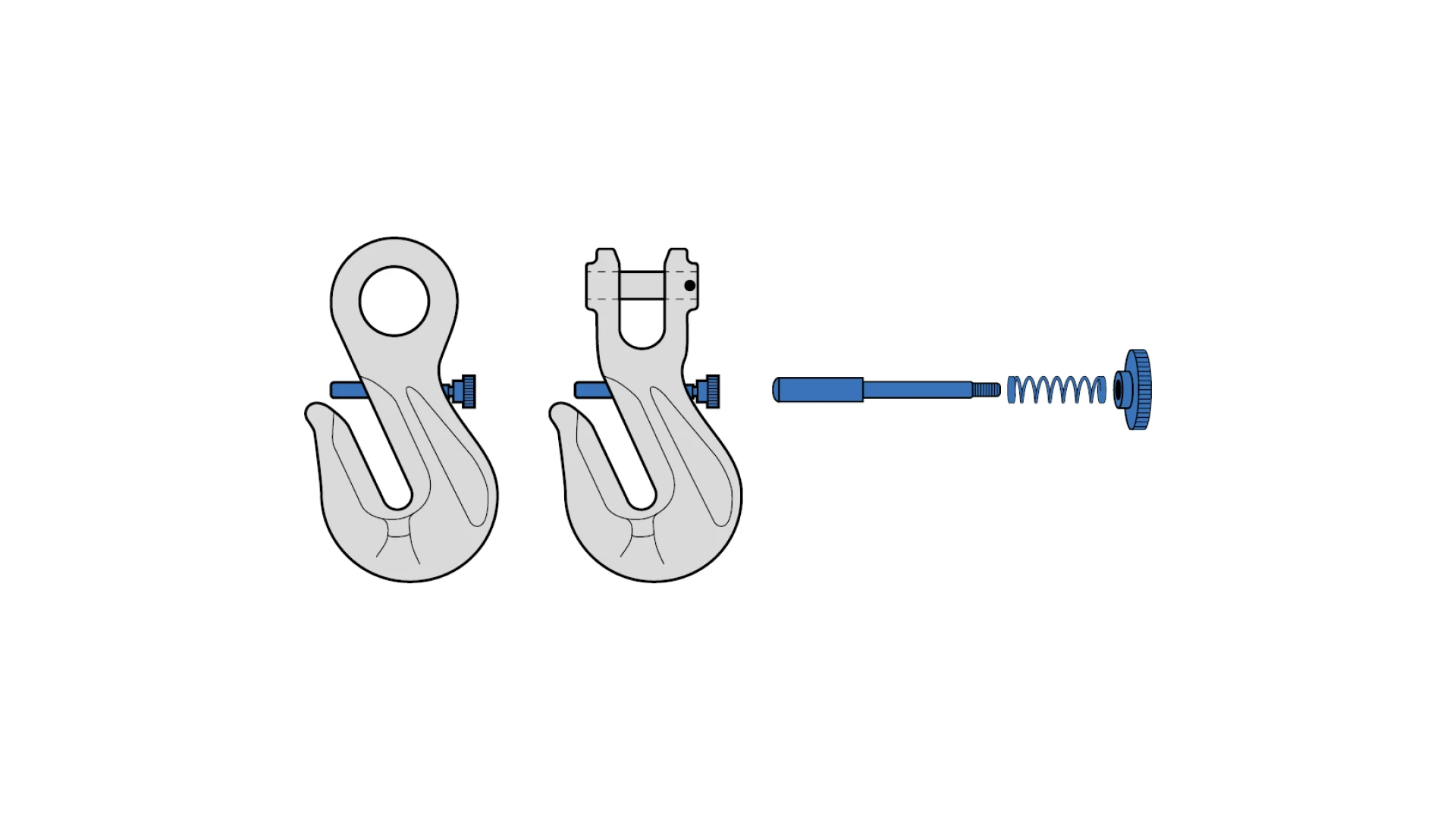 Replacement pin kit   for ratchet binder GK 10