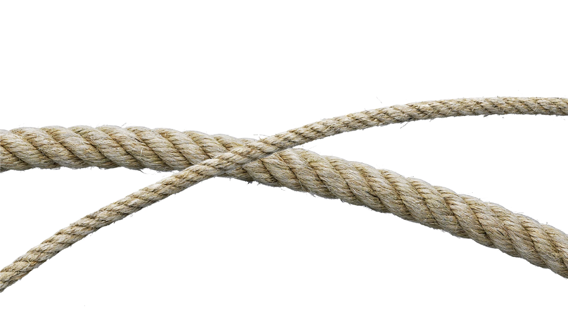 Hemp rope   twisted