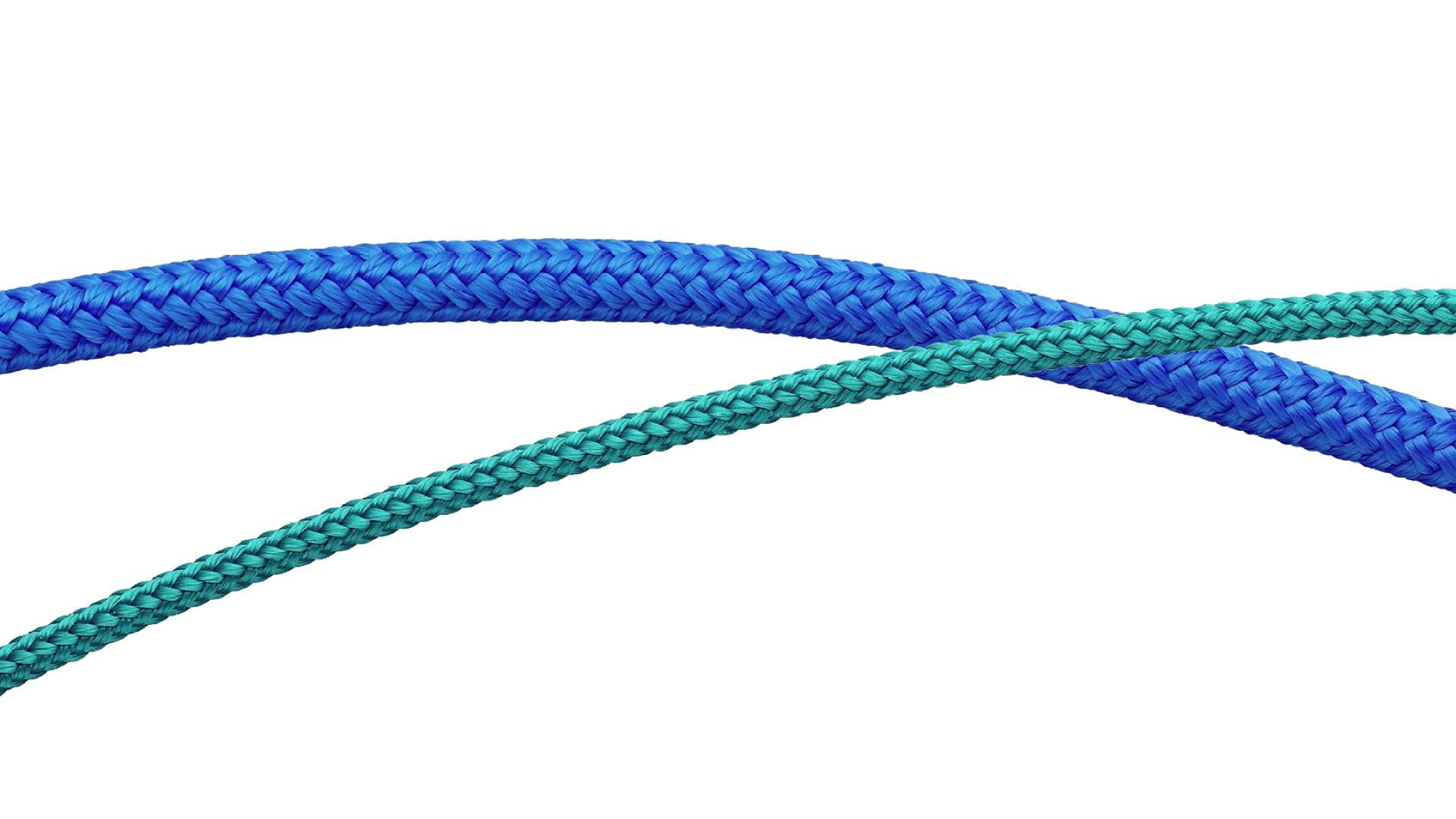 Polypropylene rope   geflochten
