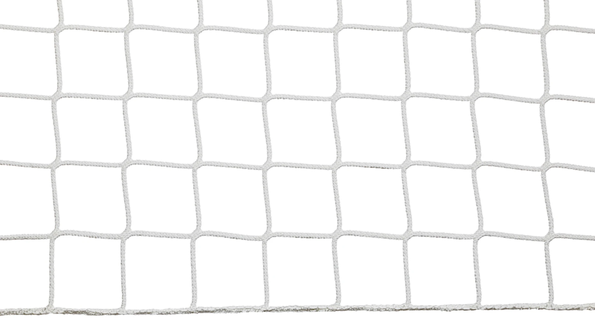 Safety and fall stop net with a reinforced selvedge  Ø 6 mm, made of polypropylene