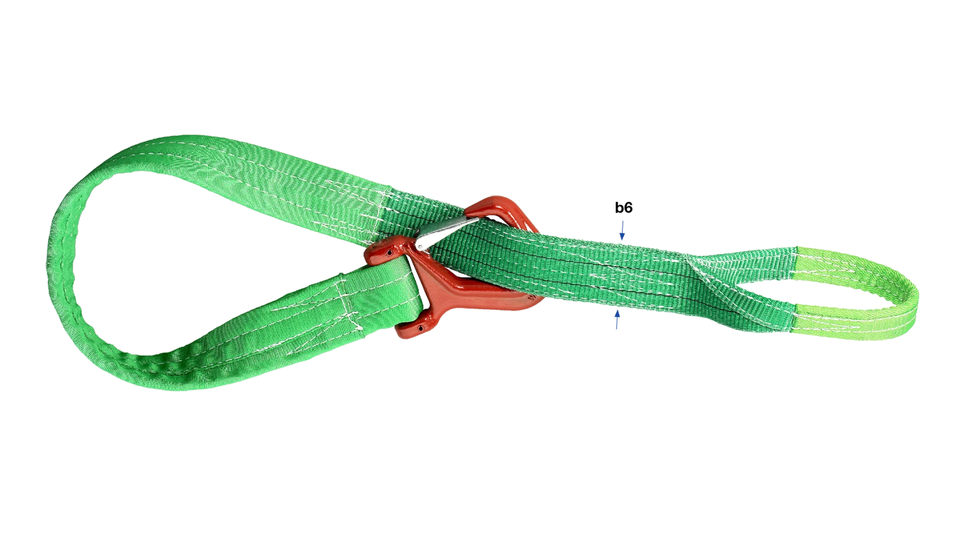System web sling assembly one-leg  mit Gleithaken