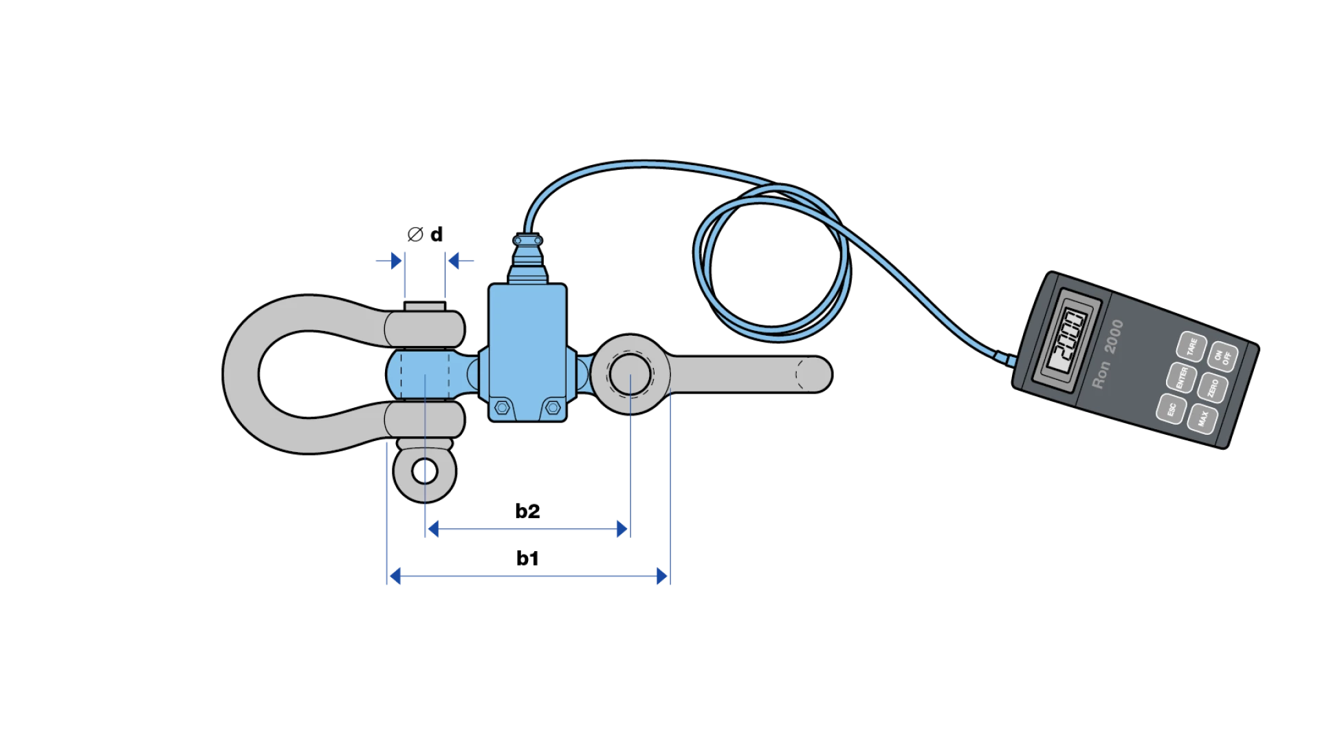 Tractionmeter RON 2000