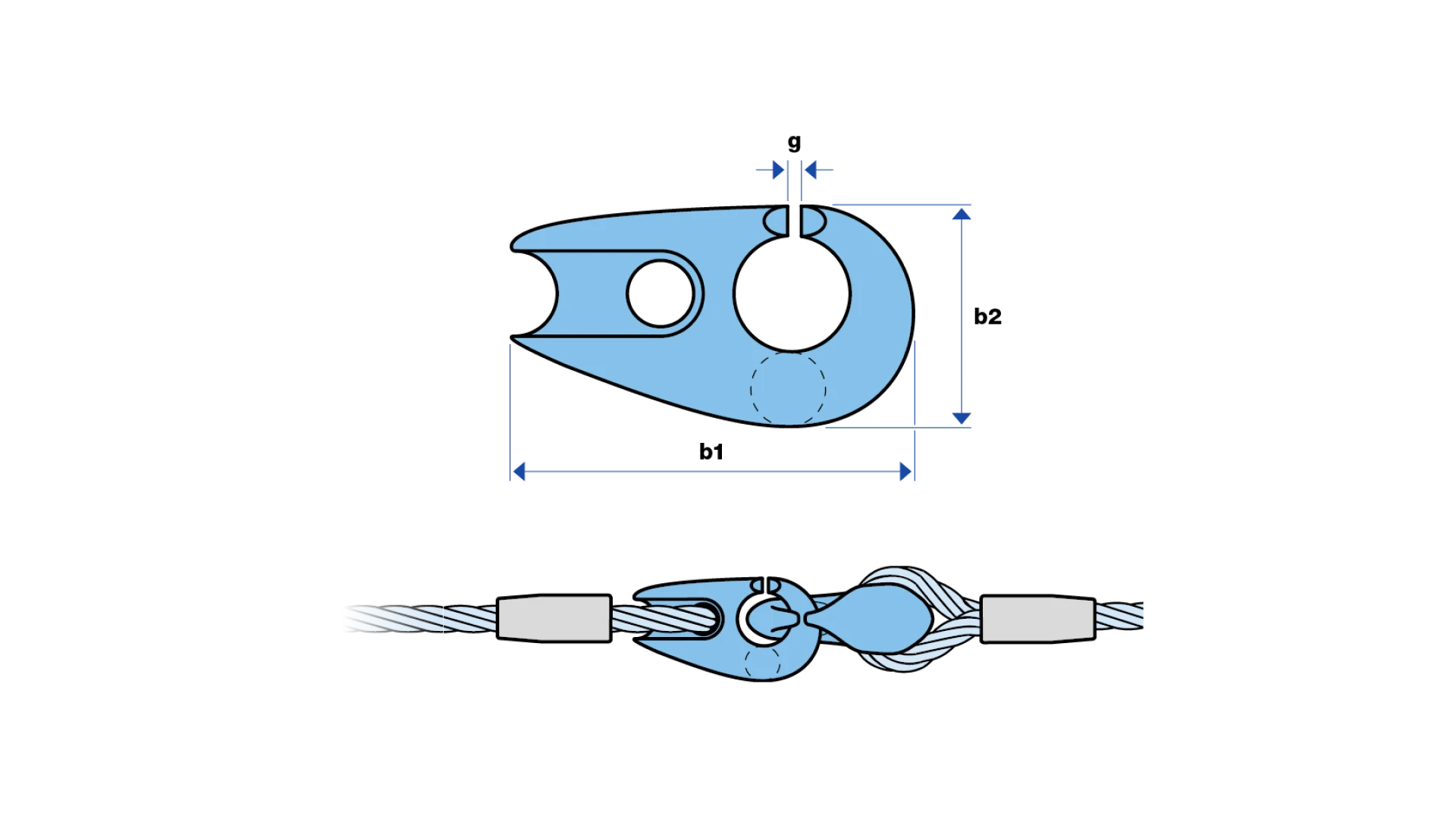 SJT quick connect hook drop-forged and tempered
