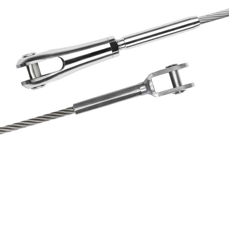 Clevis swaged and self-assembly