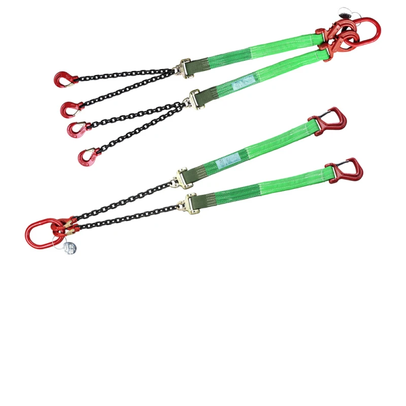 Reversible system web sling assembly