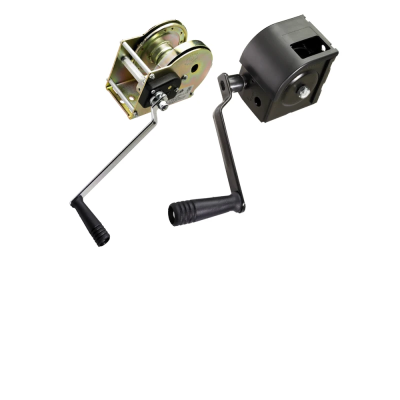 Hand rope winches