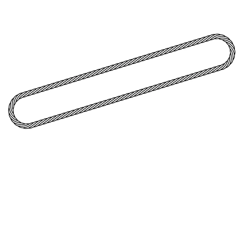 Endless cable-laid grommets